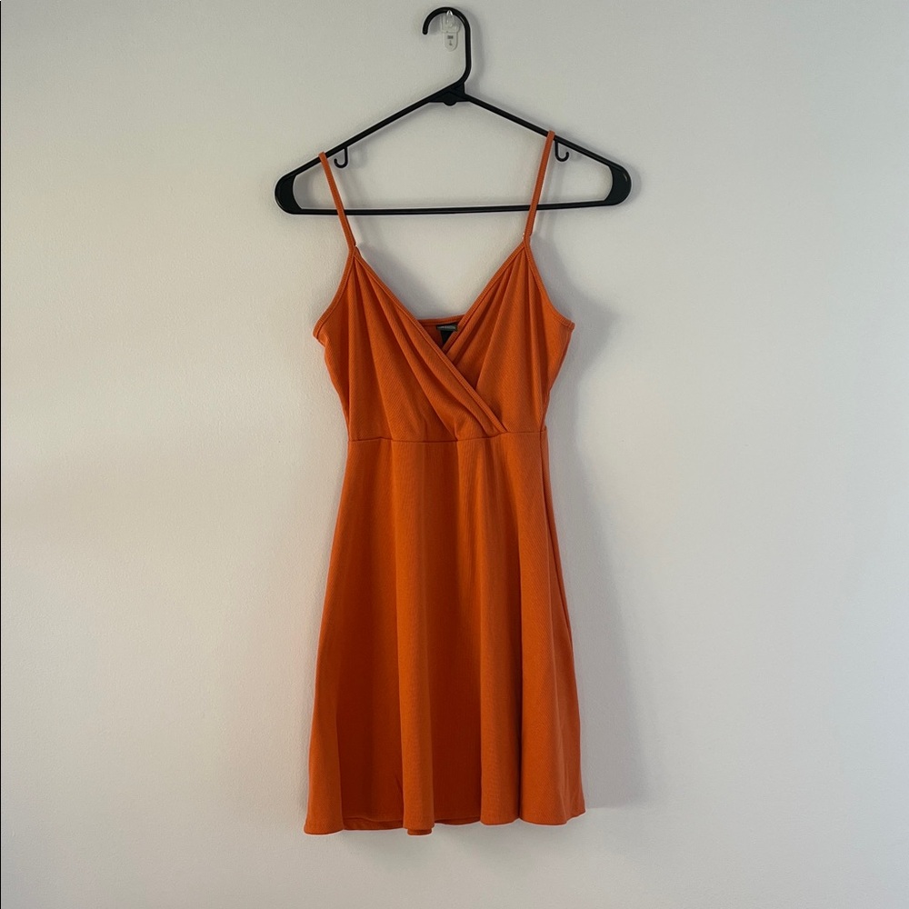 Wild Fable Vibrant Orange Mini Dress